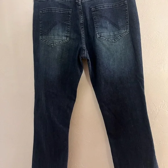 Ring of Fire Kids Distressed Dark Blue Jeans - Picture 2 of 2